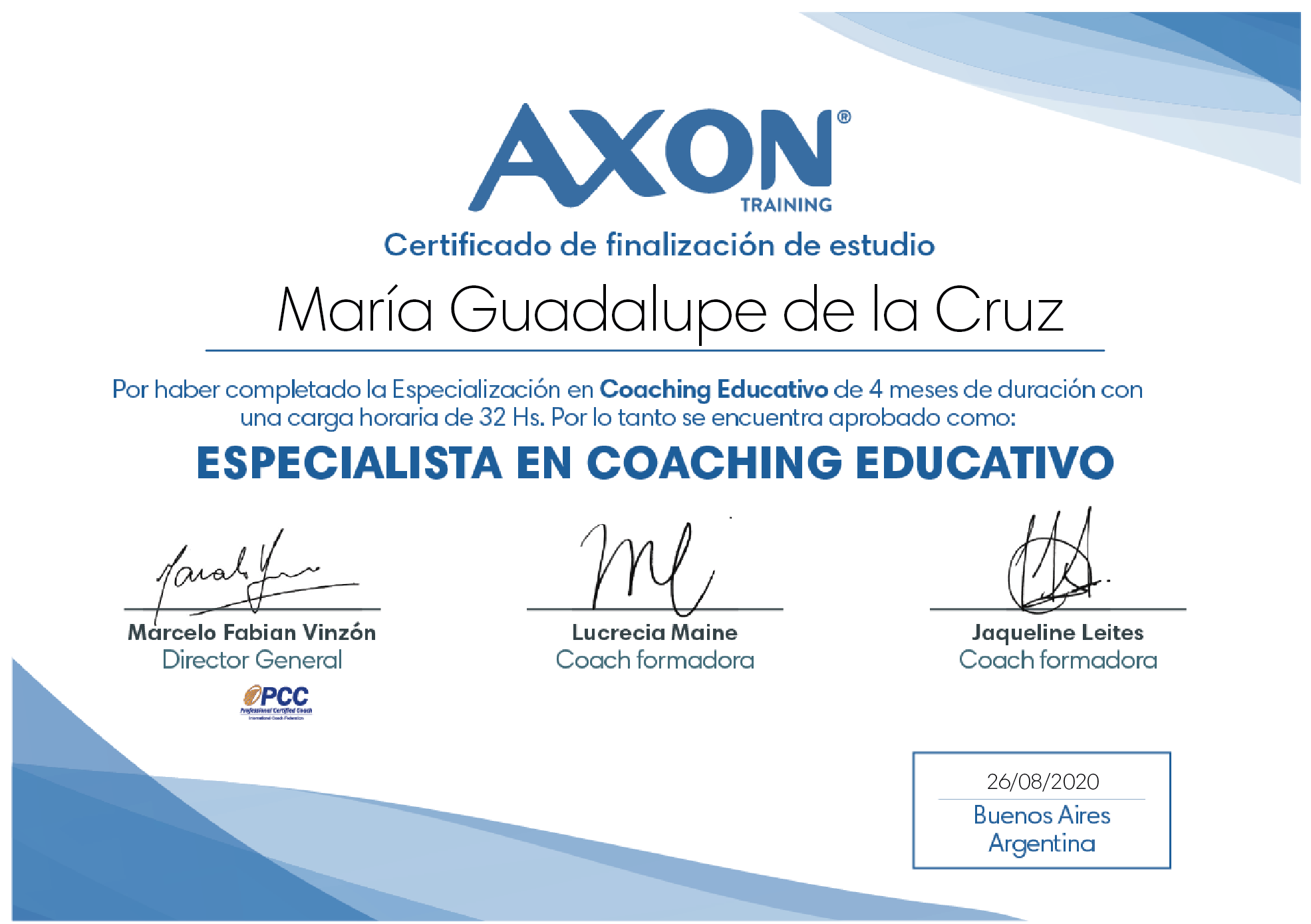 certificacion coaching