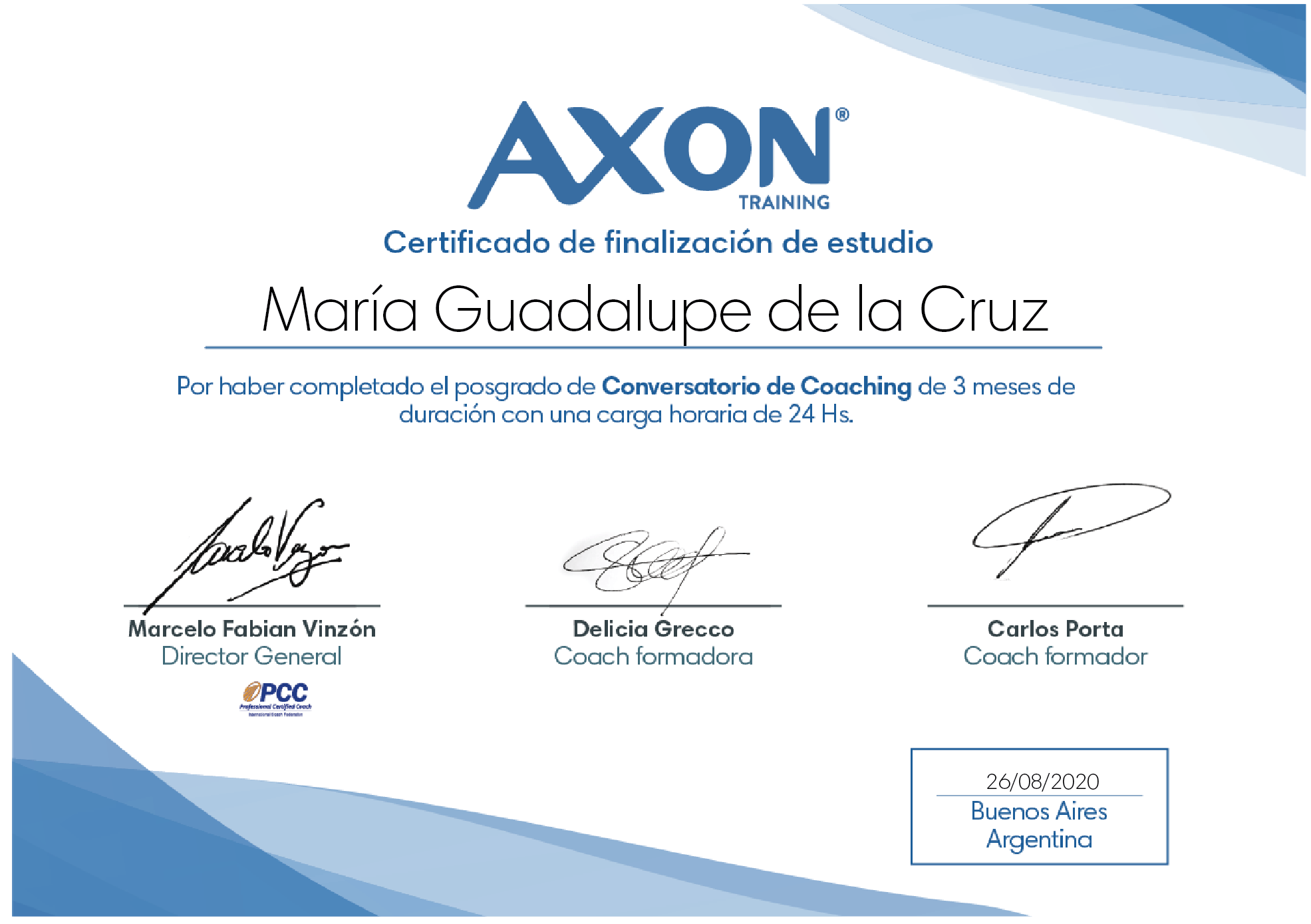 certificacion coaching